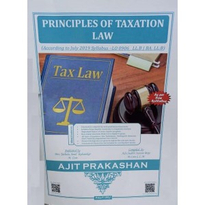 Ajit Prakashan's Taxation Laws Notes for BALLB & LLB by Adv. Sudhir Birje